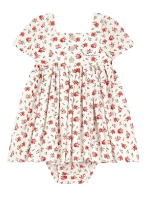 Dolce & Gabbana Kids ロゴ ワンピース | ホワイト | FARFETCH JP