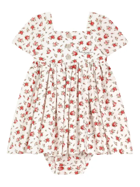 Dolce & Gabbana Kids floral-print dress