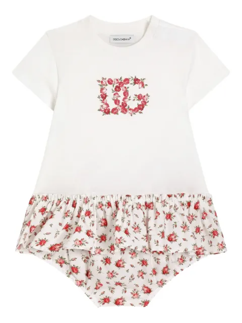 Dolce & Gabbana Kids floral-pattern dress