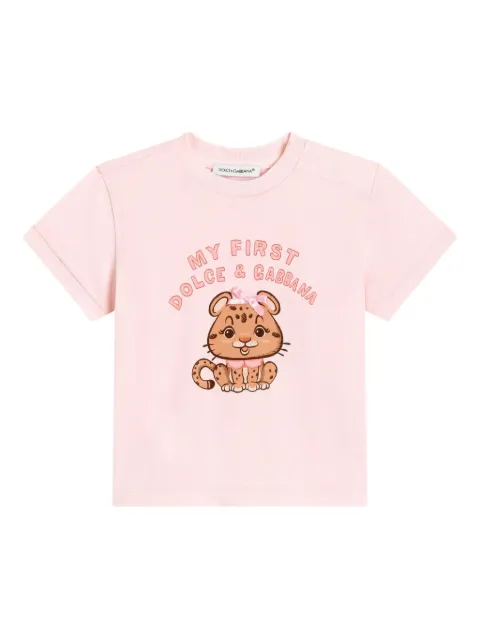 Dolce & Gabbana Kids cartoon graphic T-shirt