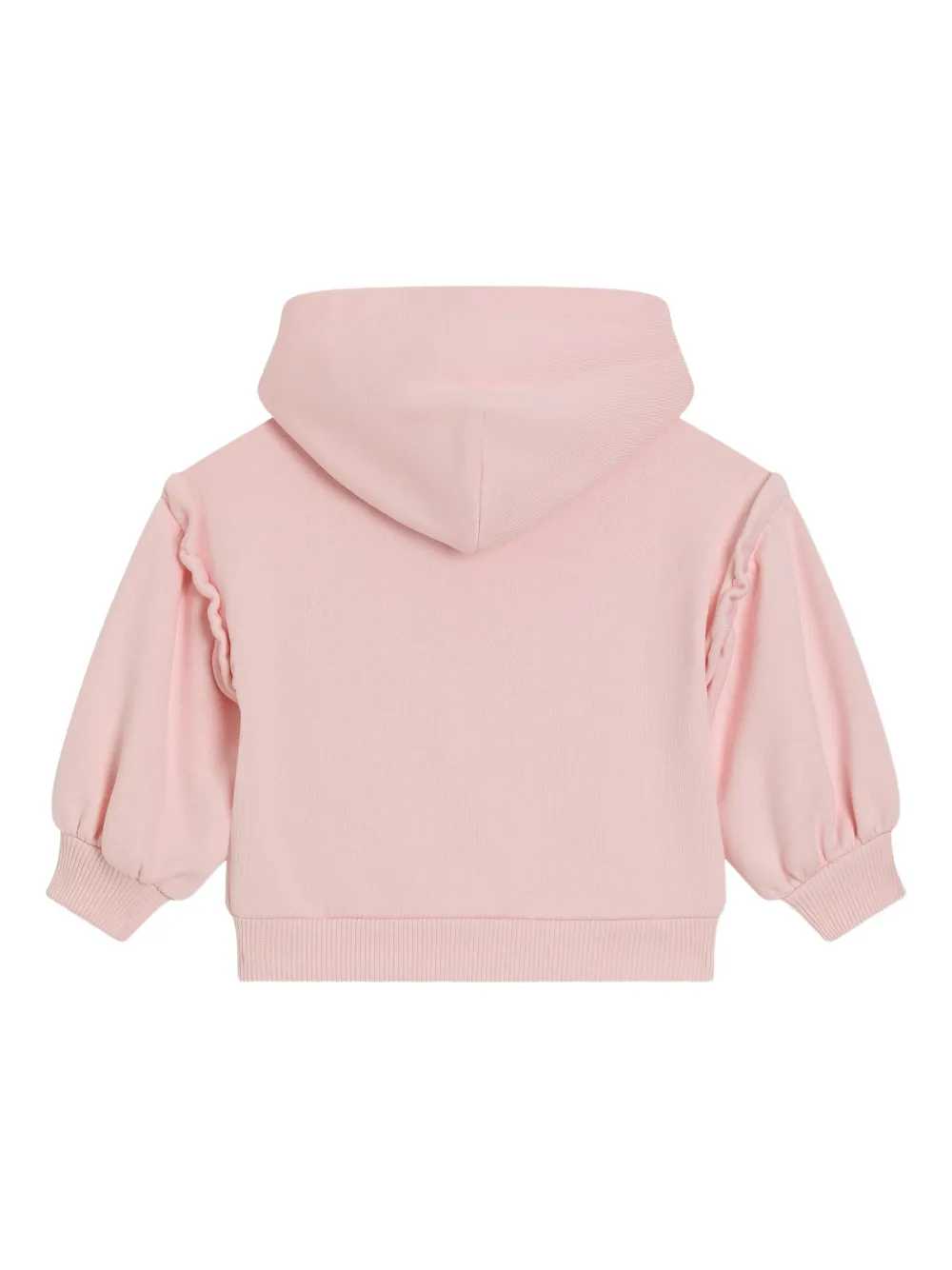 Dolce & Gabbana Kids Top met dierenprint en capuchon Roze