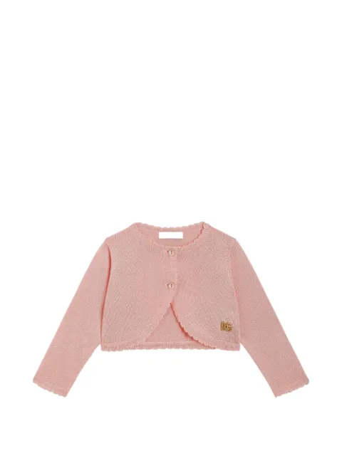 Dolce & Gabbana Kids smooth knit cardigan