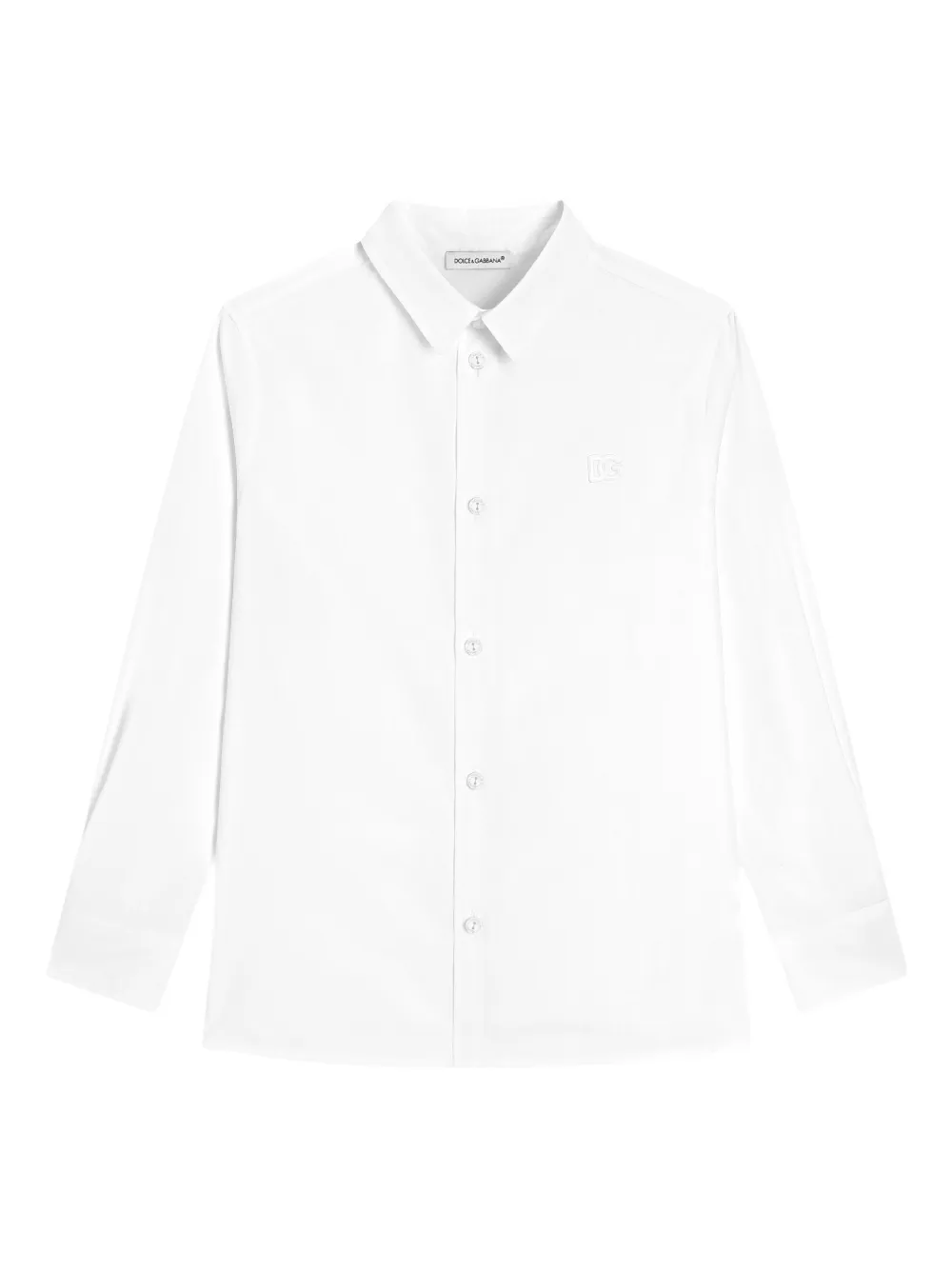 Dolce & Gabbana Kids Camicia in cotone - Bianco