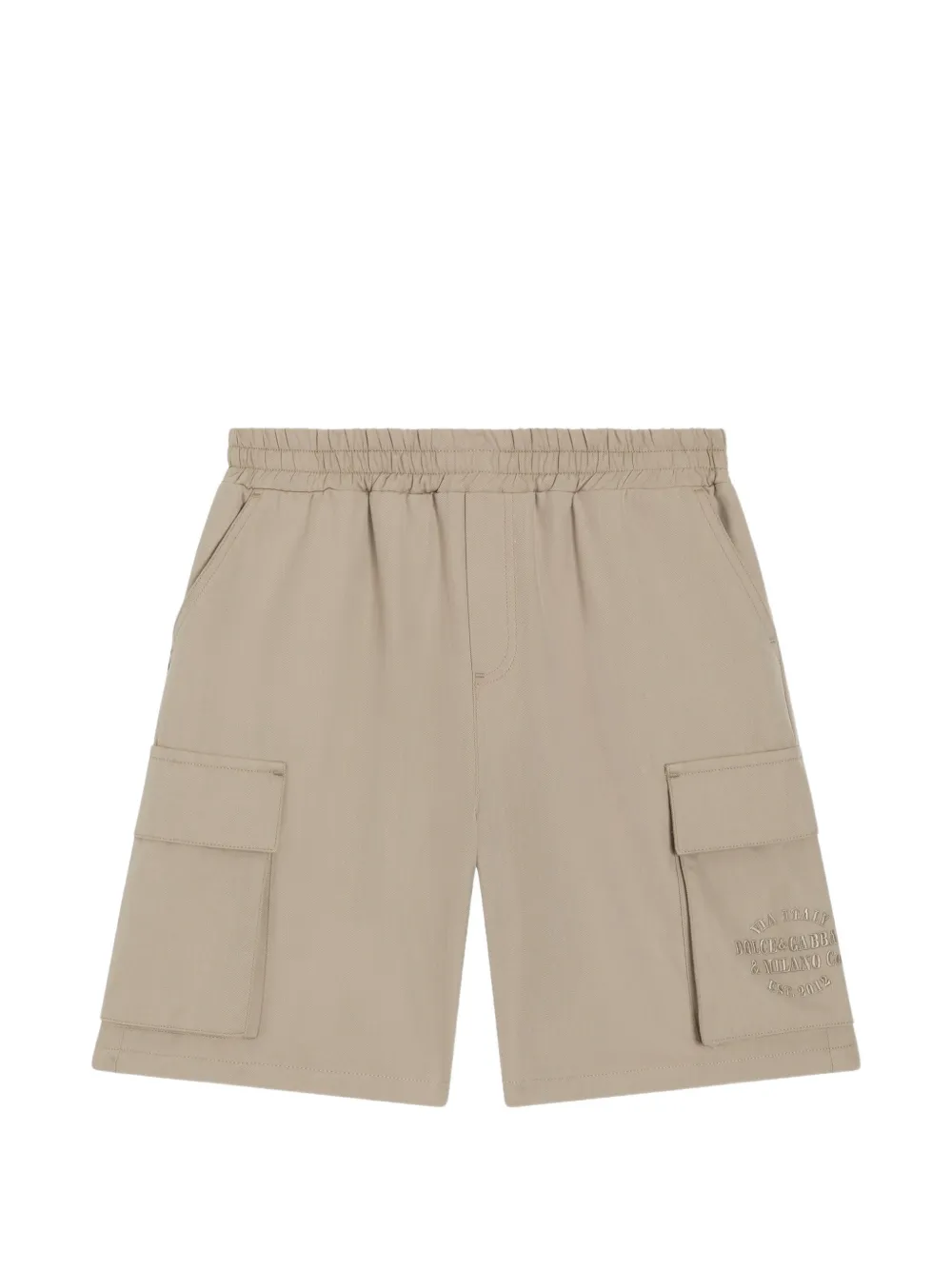 Dolce & Gabbana Kids gabardine bermuda shorts - Neutrals