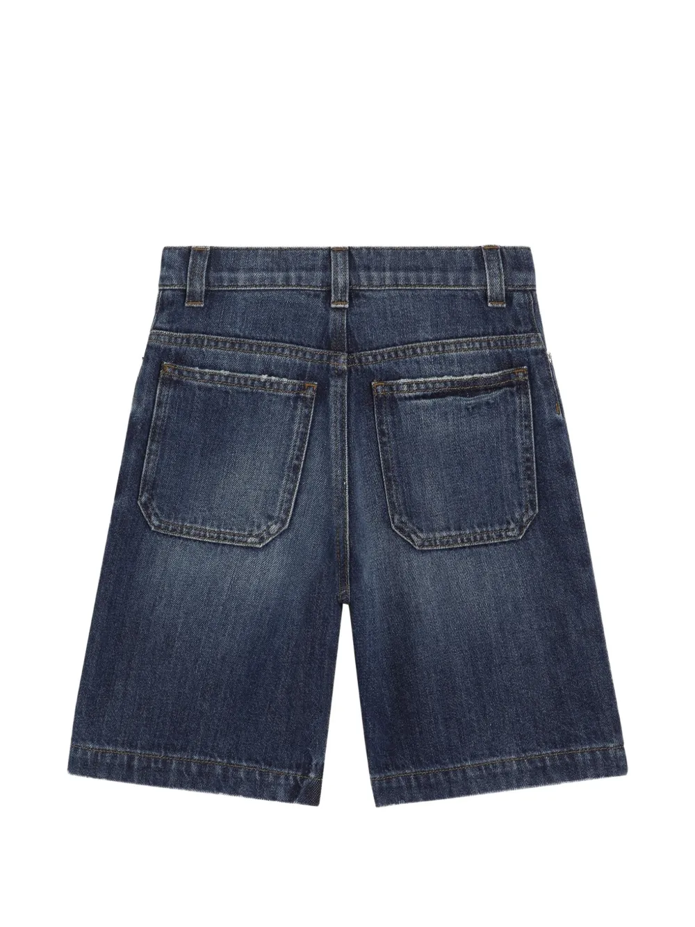 Dolce & Gabbana Kids Katoenen bermuda shorts Blauw