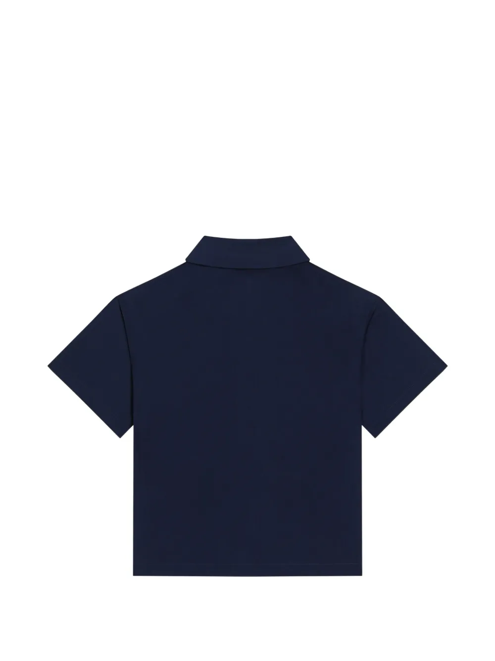  Dolce & Gabbana Kids Logo-patch Polo Shirt - Blue 