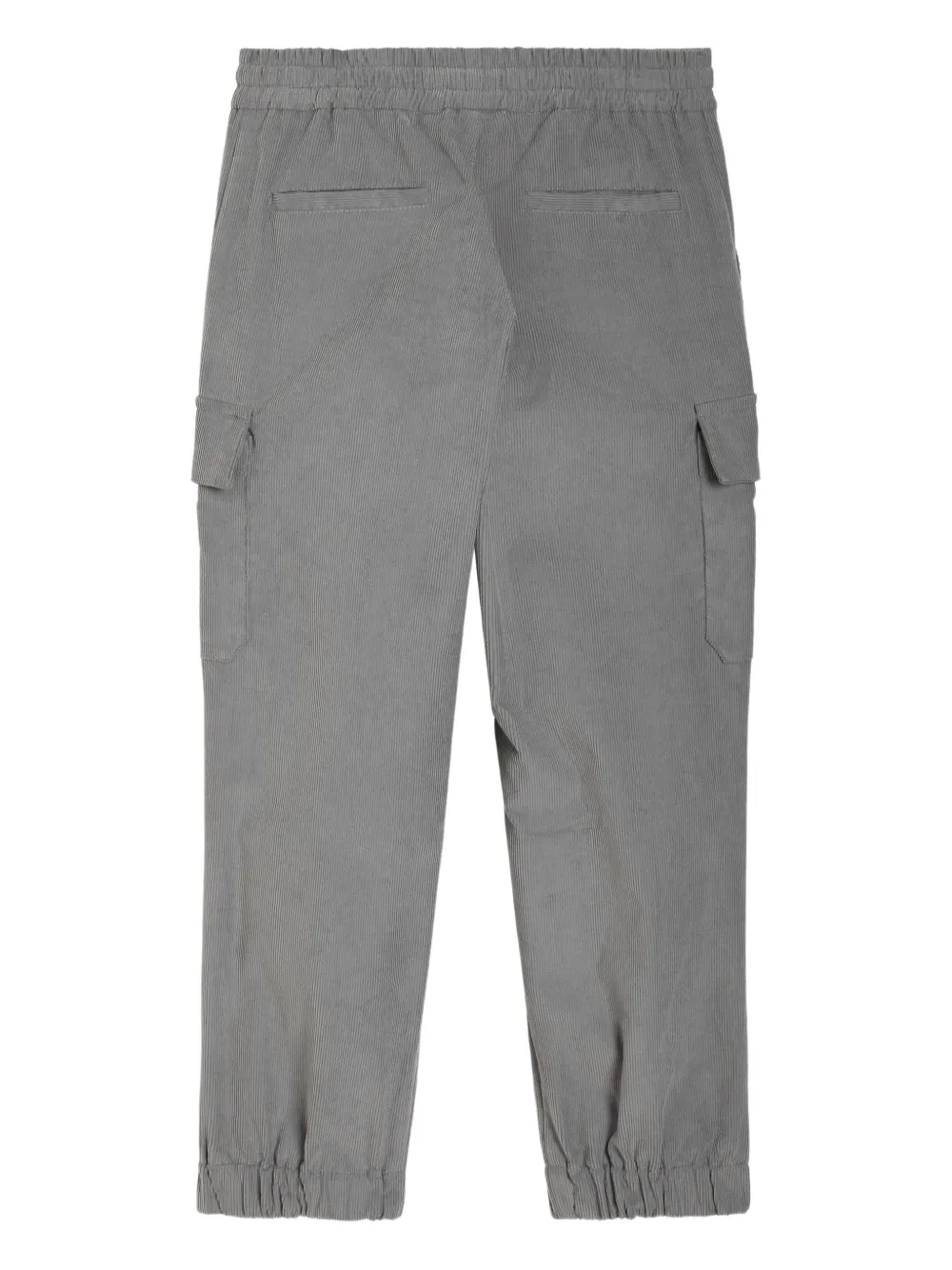 Dolce & Gabbana Drawstring Cargo Pants In Gray
