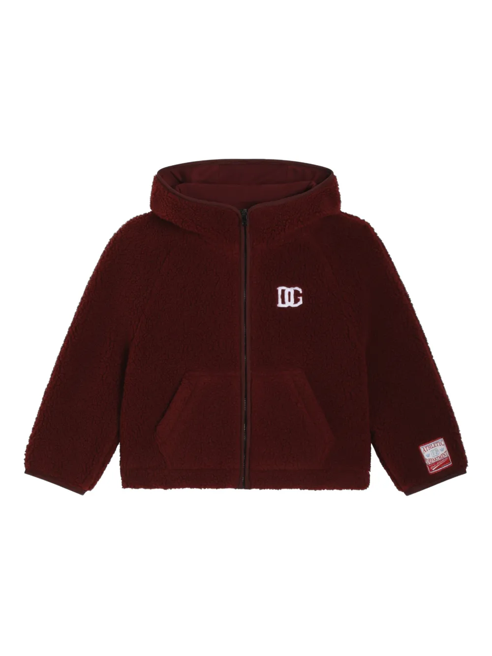 Dolce & Gabbana Kids Felpa con cappuccio - Rosso