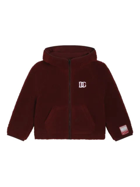 Dolce & Gabbana Kids sweat à détail côtelé