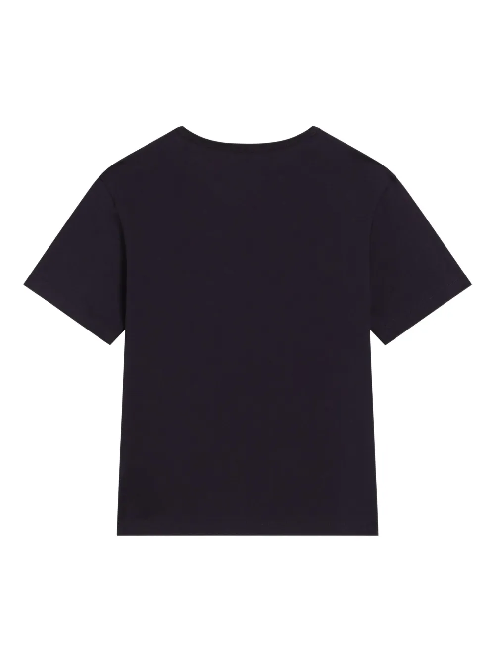 Dolce & Gabbana Kids T-shirt met logopatch Blauw