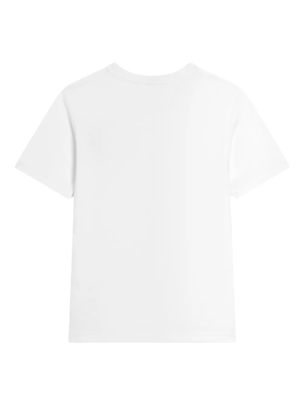 Dolce & Gabbana Kids T-shirt met logopatch Wit