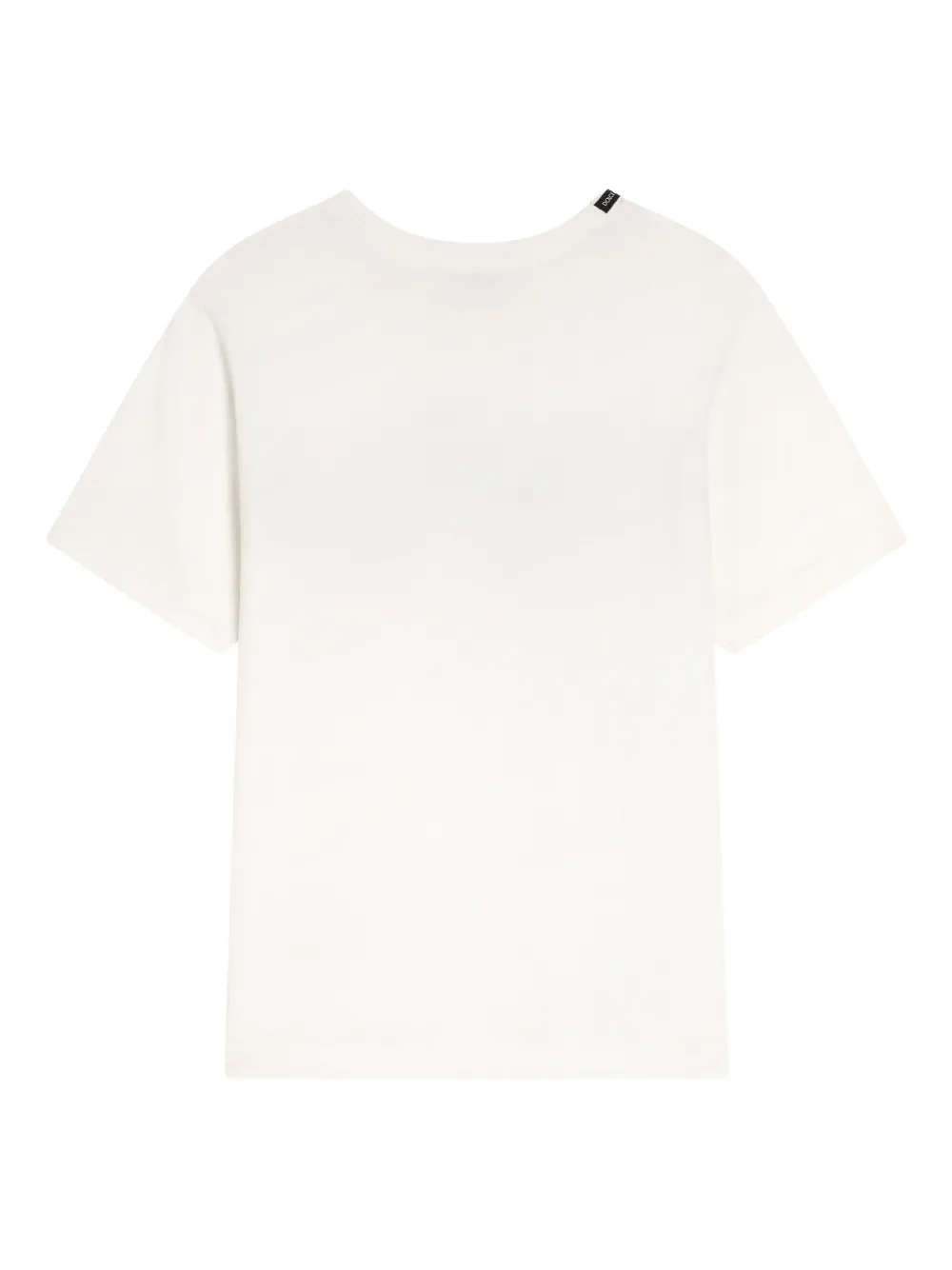 Dolce & Gabbana Kids T-shirt met geborduurd logo Wit