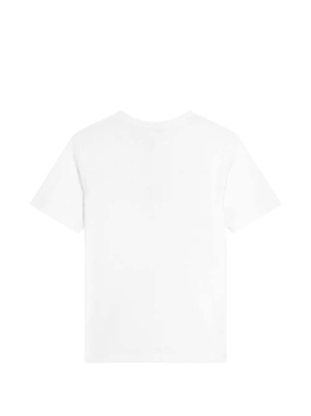 Dolce & Gabbana Kids T-shirt met logoprint Wit
