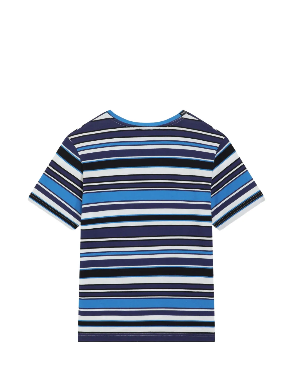 Dolce & Gabbana Kids T-shirt met gestreepte applicatie Blauw