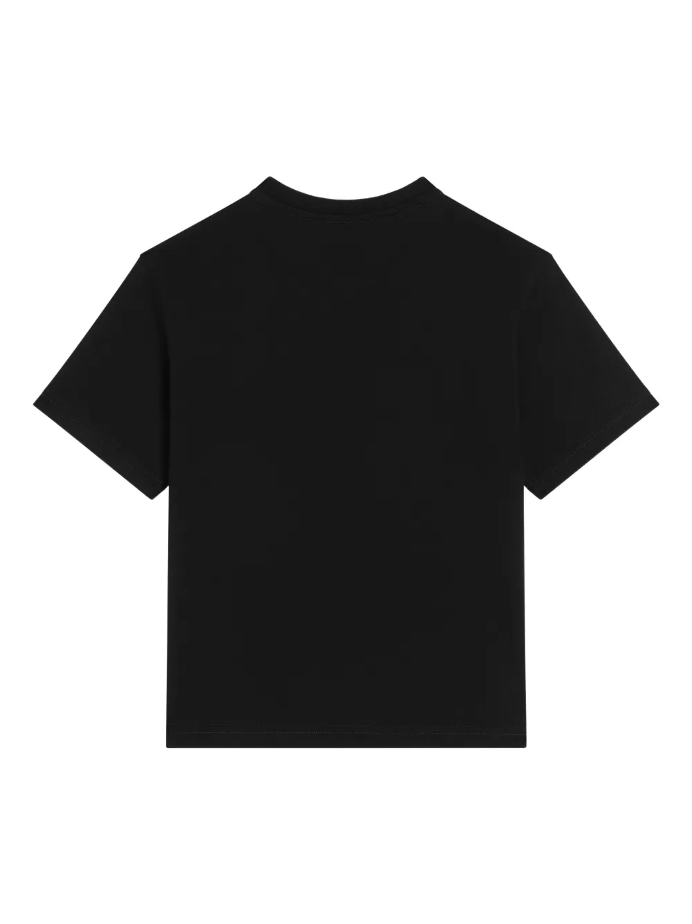 Dolce & Gabbana Kids T-shirt met patch Zwart