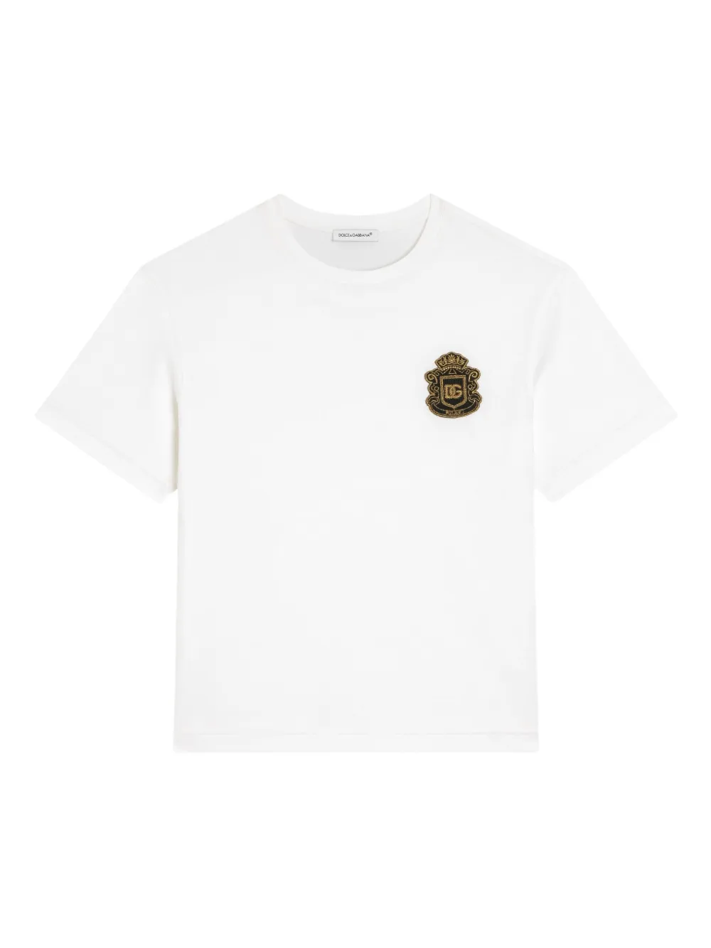 Dolce & Gabbana Kids T-shirt con logo - Bianco