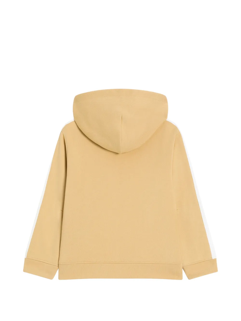  Dolce & Gabbana Kids Hooded Stripe Zip Top - Neutrals 