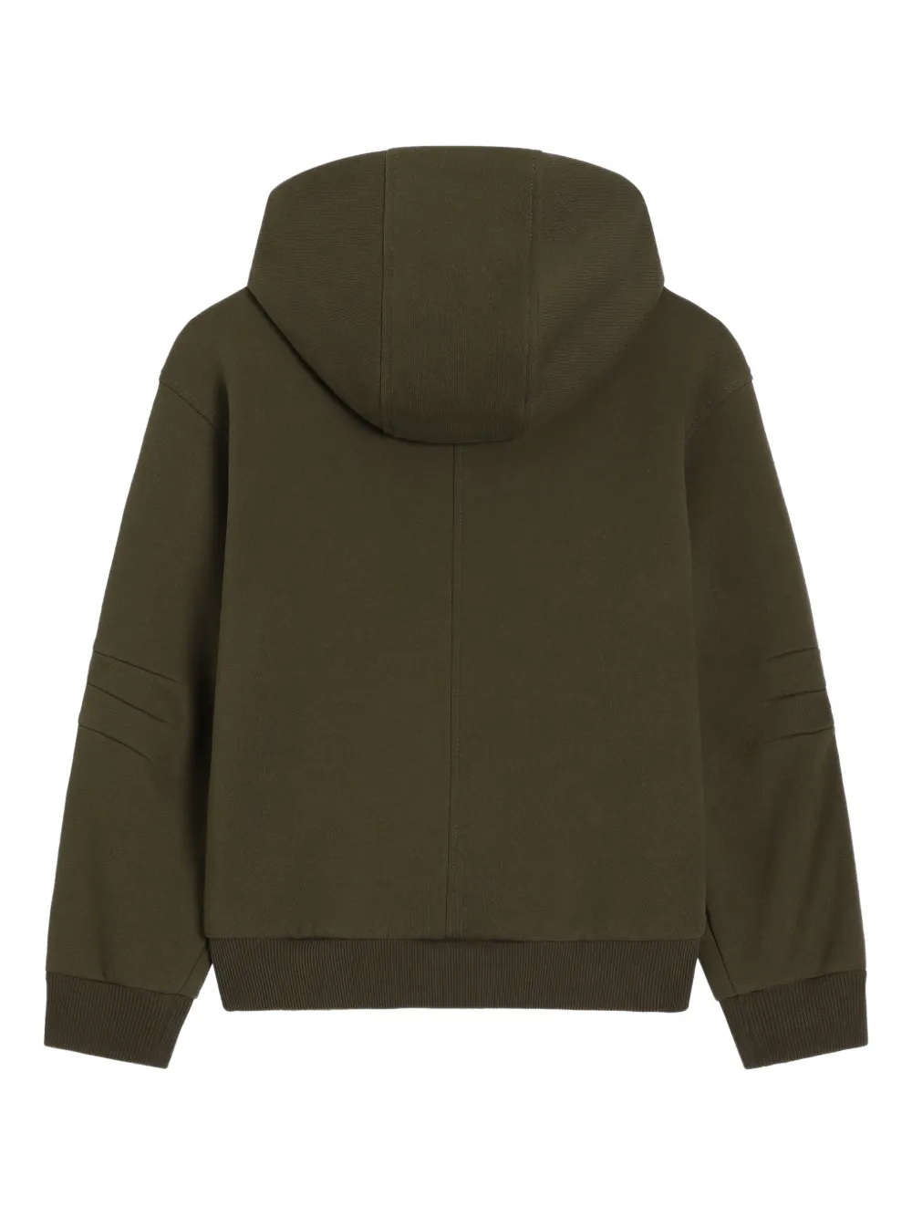 Dolce & Gabbana Kids Hoodie met rits Groen