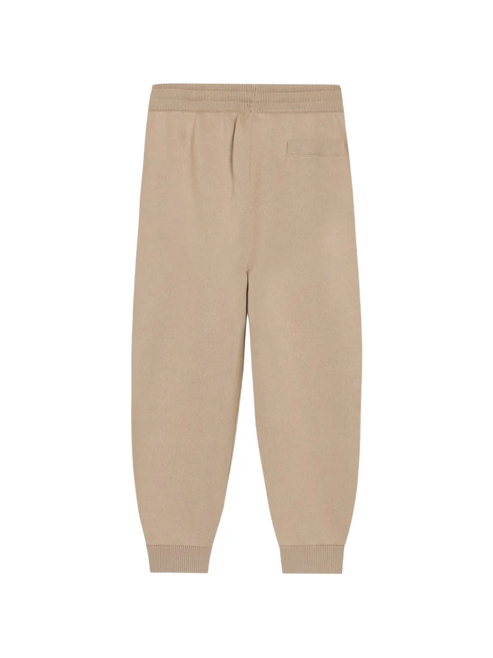 Dolce & Gabbana Kids Katoenen en kasjmier broek Beige