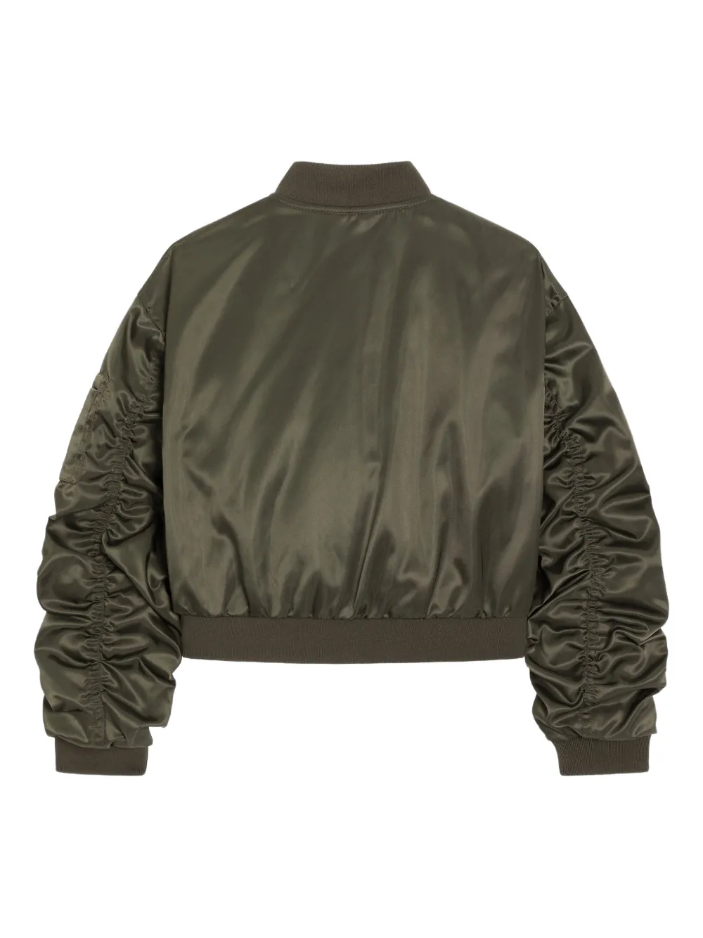 Dolce & Gabbana Kids Jack met ruches en logopatch Groen