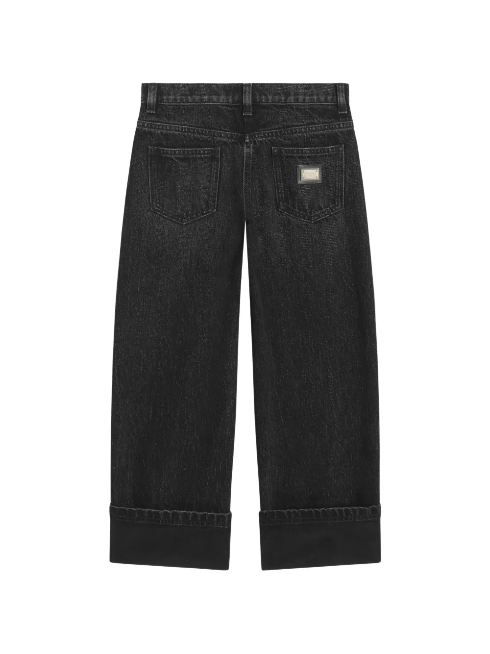 Dolce & Gabbana Kids Jeans met 5 zakken Zwart