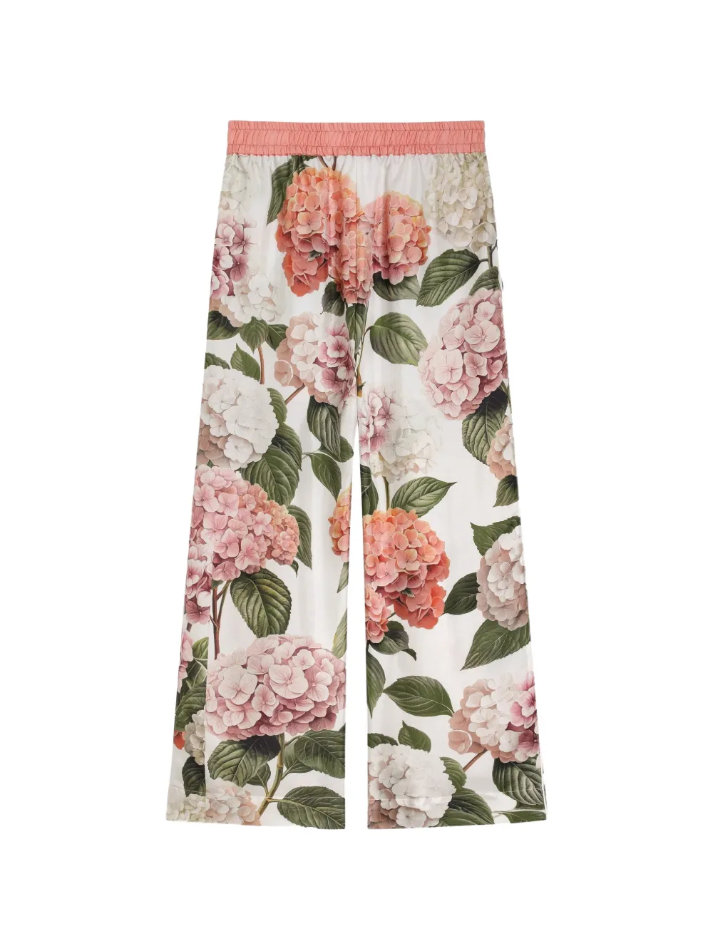 Dolce & Gabbana Kids Pantaloni con stampa orchidee - Bianco