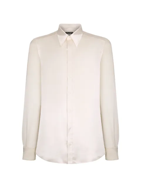 Dolce & Gabbana chemise Martini en satin de soie