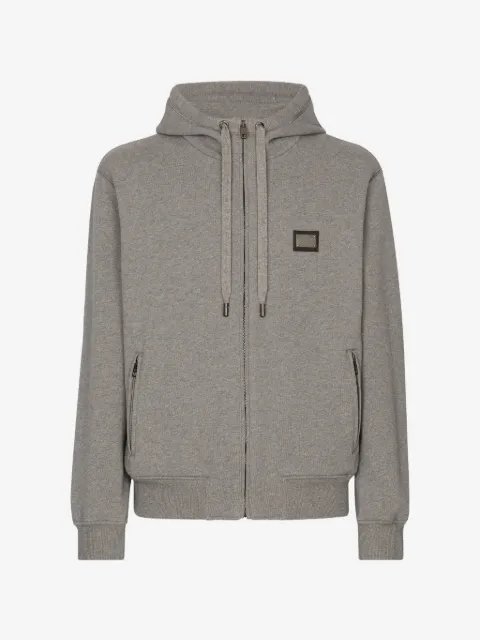 Dolce & Gabbana logo-plaque hoodie