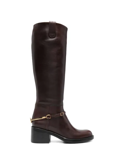 Chloé Dakota round-toe strap boots