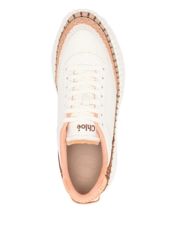 Chloé Nama Sneakers | White | FARFETCH