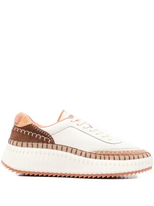 Chloé Nama Sneakers | White | FARFETCH