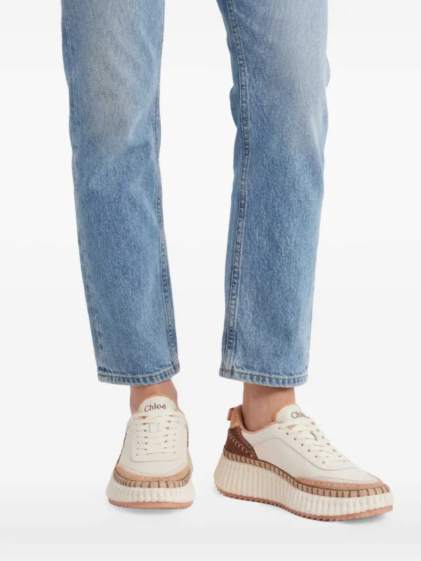 Chloé Nama Sneakers | White | FARFETCH