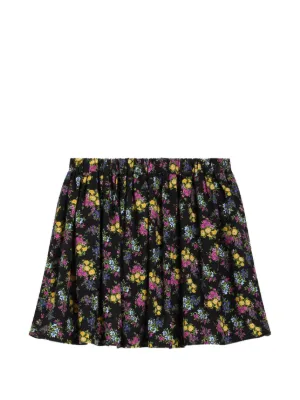 Dolce & Gabbana Kids leopard-print Jacquard Miniskirt | Brown
