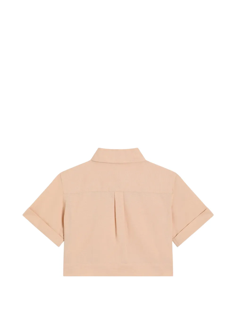 Dolce & Gabbana Kids Overhemd van katoenblend Roze