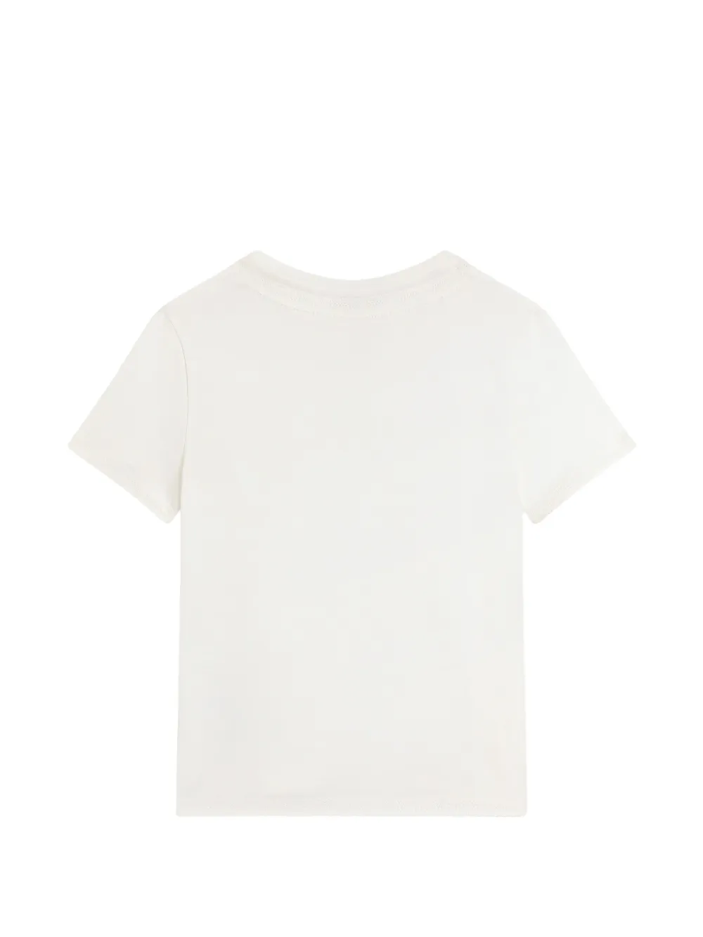 Dolce & Gabbana Kids T-shirt met logopatch Wit