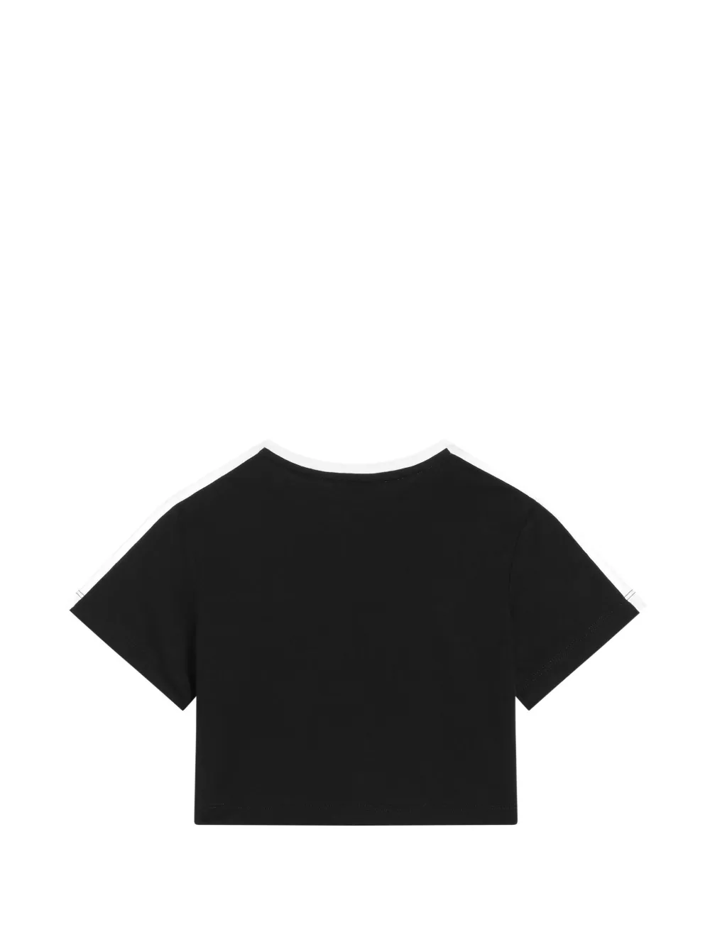 Dolce & Gabbana Kids T-shirt met vlakken Zwart