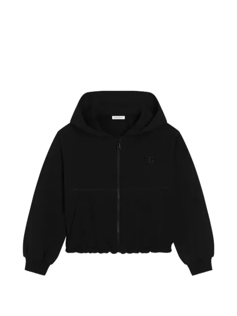 Dolce & Gabbana Kids hoodie con cierre
