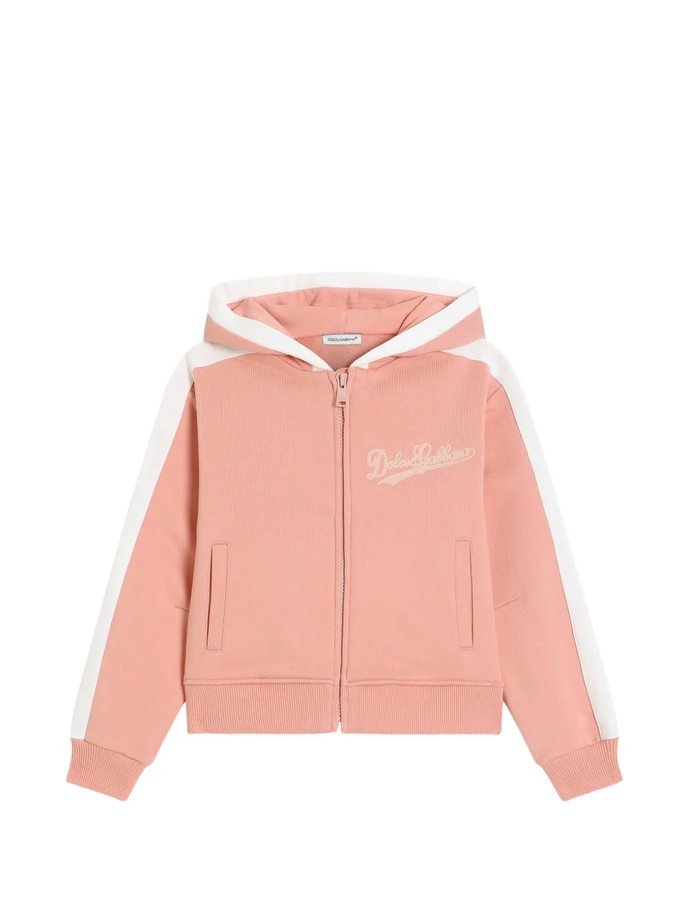 Dolce & Gabbana Kids Felpa con cappuccio - Rosa