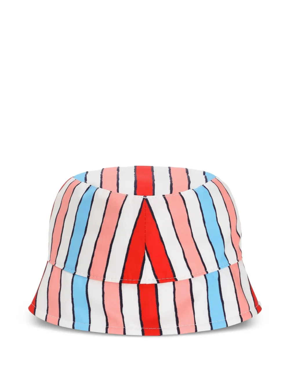 Dolce & Gabbana Kids Starfish Striped Hat - White 