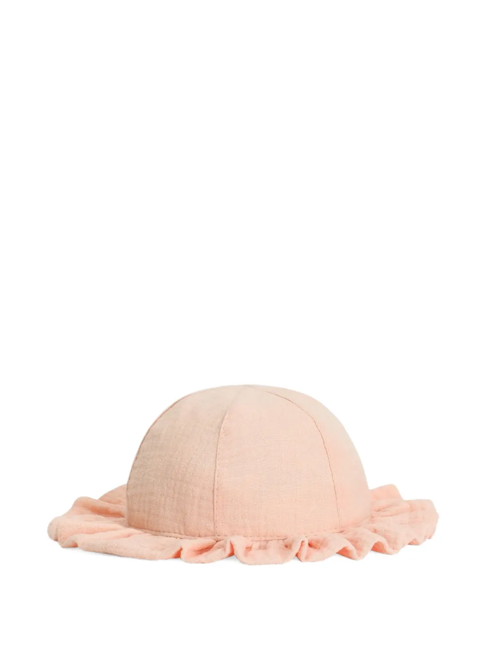 Dolce & Gabbana Kids Katoenen vissershoed met mesh Roze