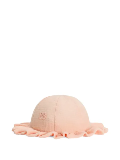Dolce & Gabbana Kids  Fischerhut aus Baumwollgaze