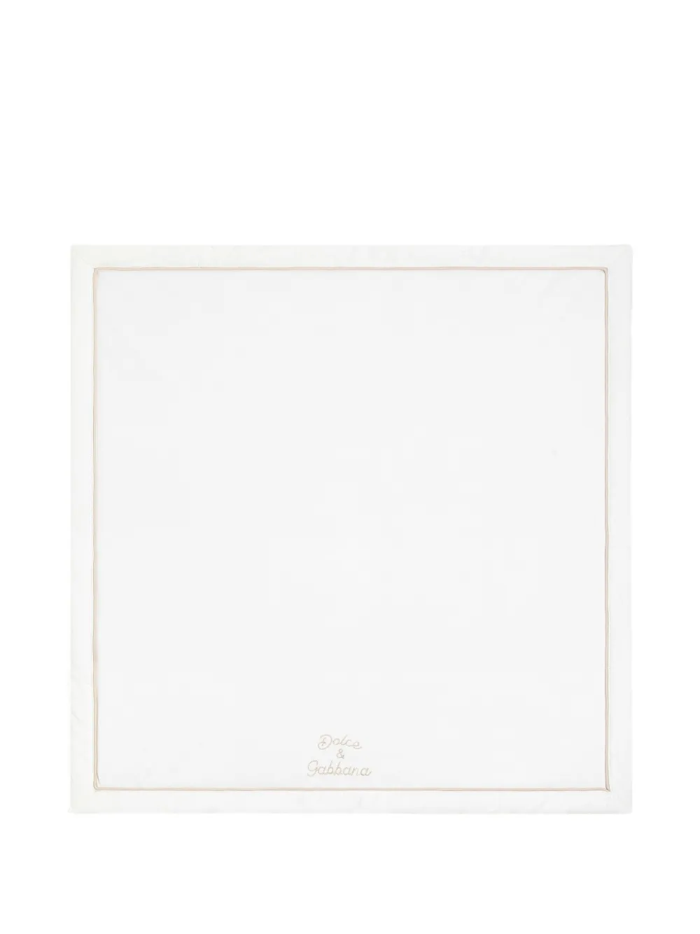 Dolce & Gabbana Kids Coperta - Bianco