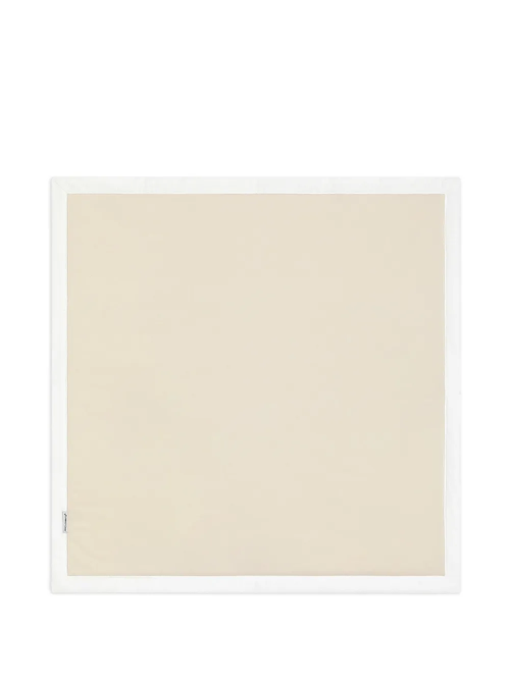 Dolce & Gabbana Kids Deken met afwerking - Wit