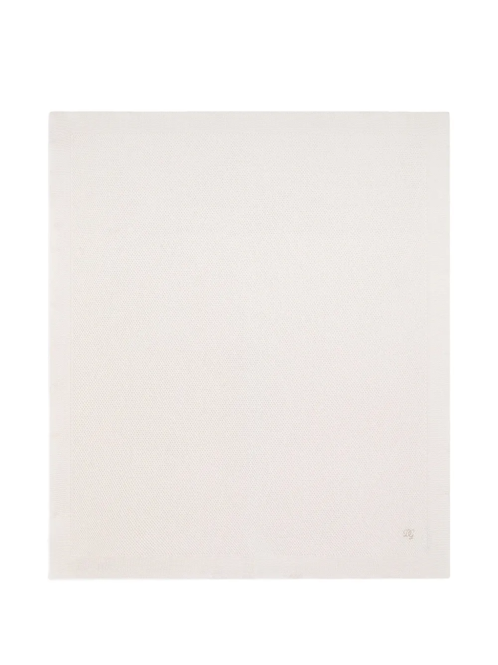 Dolce & Gabbana Kids Coperta con finitura in rilievo - Toni neutri