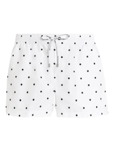 Dolce & Gabbana shorts de playa con motivo de lunares