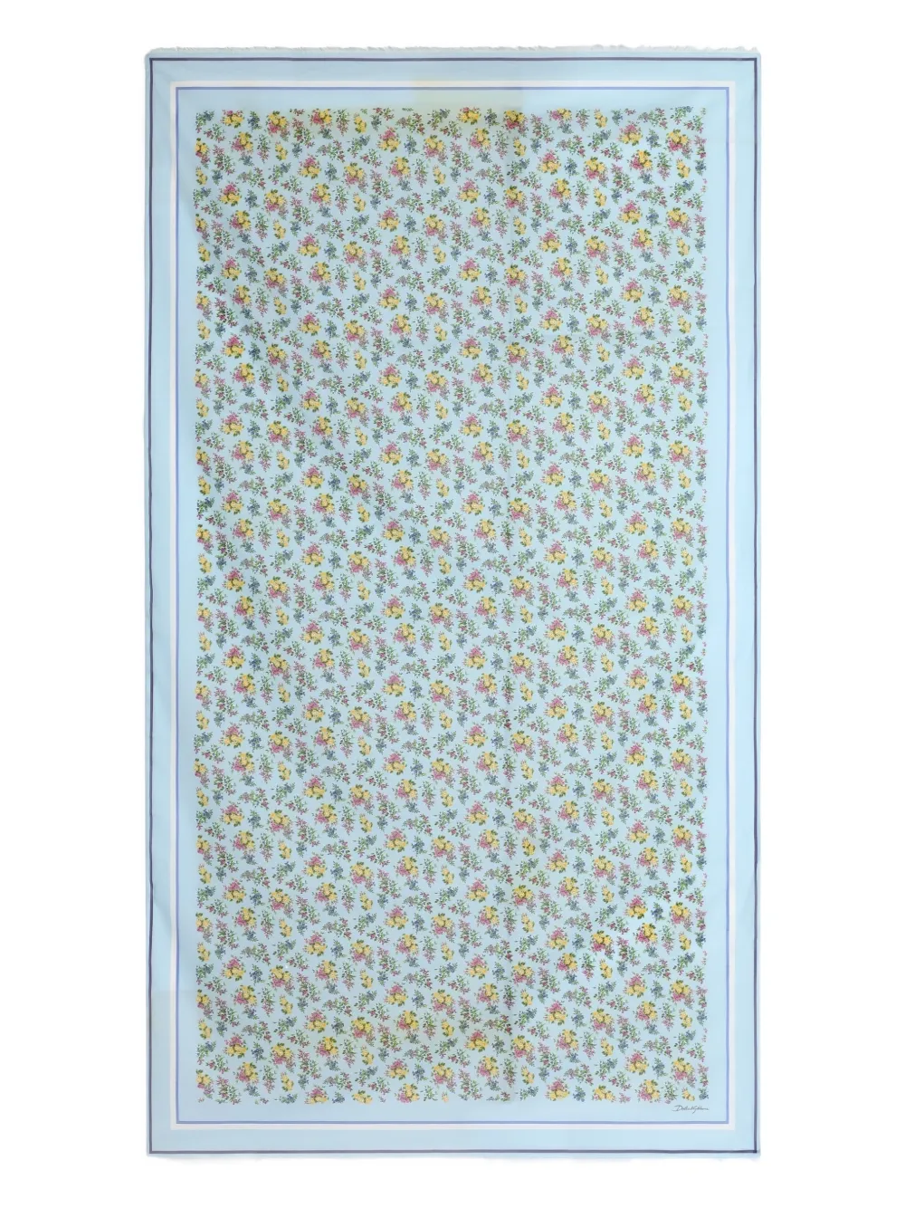 Dolce & Gabbana Sarong mit Print - Blau