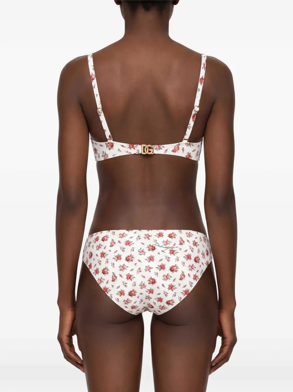 Dolce & Gabbana Bikini met bloemenprint Wit