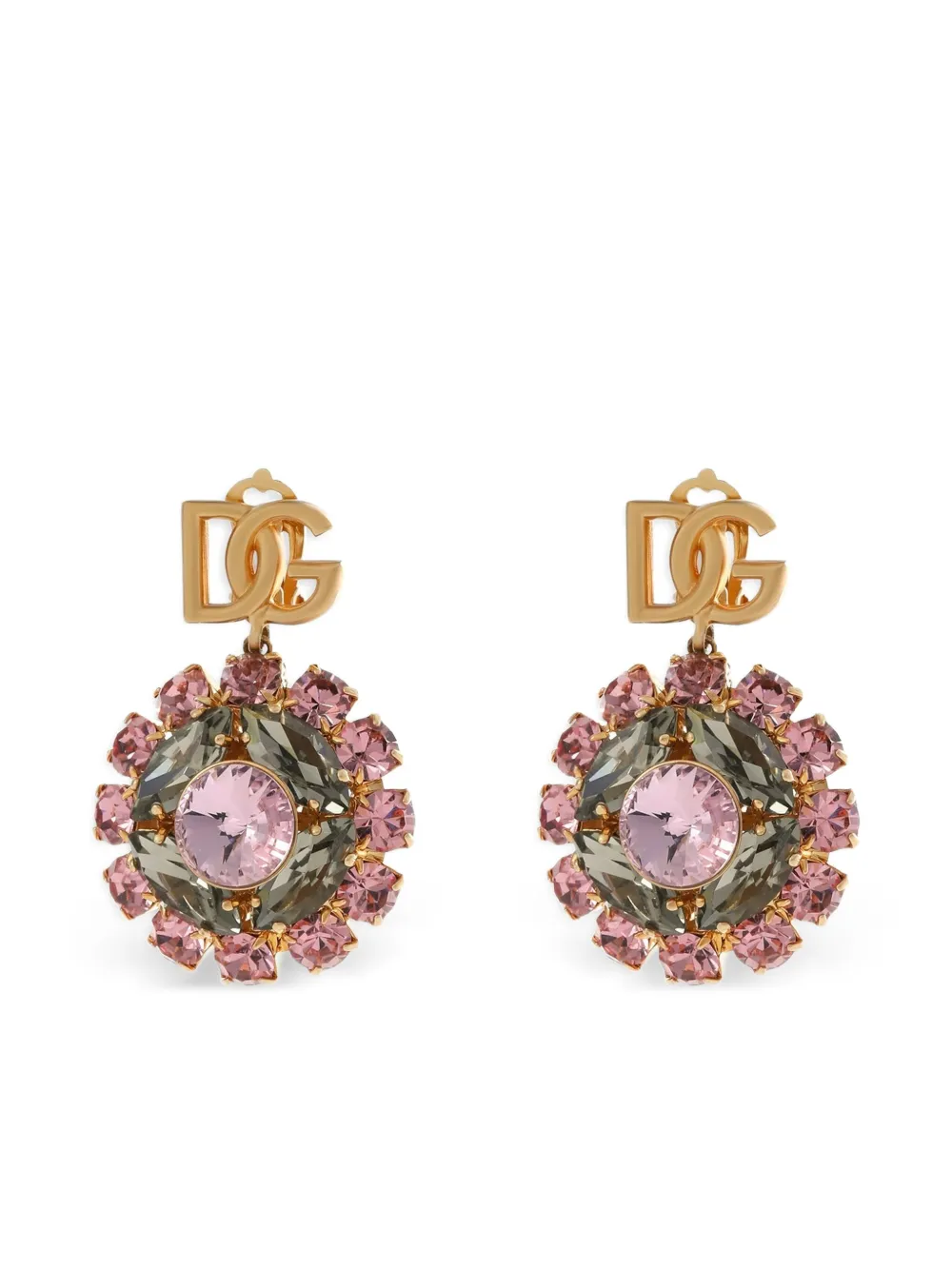  Dolce & Gabbana Re-edition Drop Earrings - Gold 