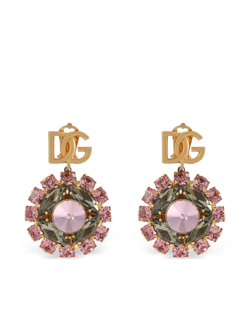 Dolce & Gabbana Orecchini con pendente Re-Edition - Oro