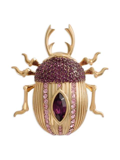 Dolce & Gabbana beetle-design brooch